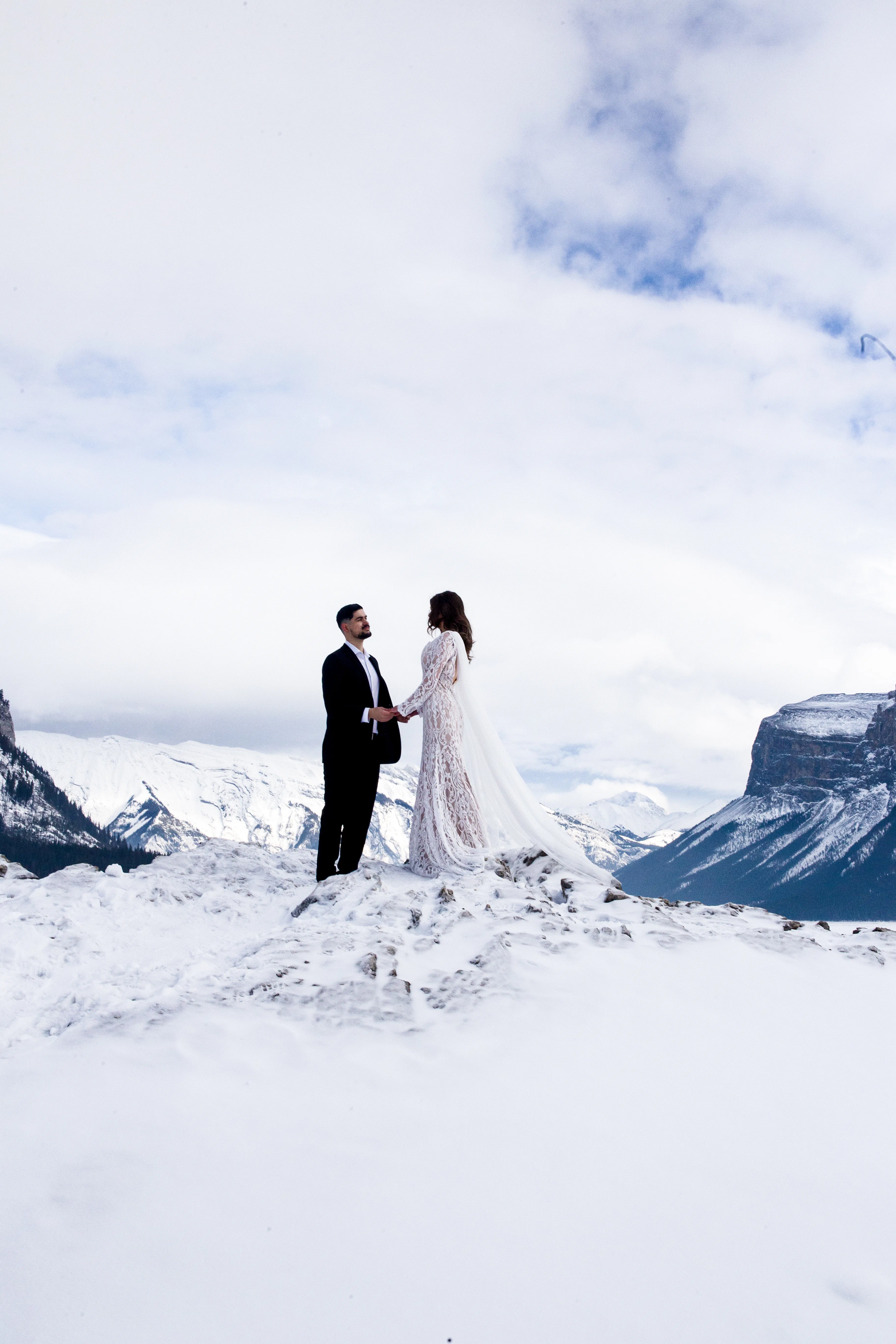 Fotografía editorial de boda - 2. Olivia & Isaac   Banff, CanadÁ
